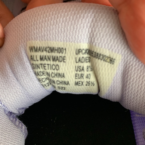 Avia Women’s Light Purple Lilac Sneakers Size 8.5 - Picture 8 of 8